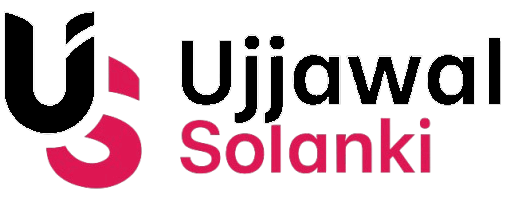 Ujjawal Solanki Logo Light Mode - MERN Stack Developer